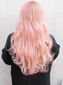 プネル 渋谷(PUNEL) ピンク ケアブリーチ 渋谷 佐藤