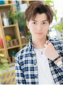アップバングイケメンモテ髪無造作ミニウルフm2川口10代20代30代