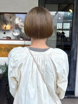 モク 京都北白川店(MOK) ベージュボブ