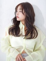 ラフィス ヘアー ヴォーグ 天王寺あべの店(La fith hair vogue)&nbsp;【La fith】マロンブラウン×ウェーブヘア