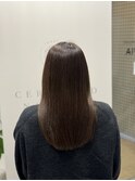 髪質改善カラー☆アッシュベージュ