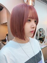 シビバイレボ(CIBI by revo)&nbsp;地毛風カラー/ナチュラルレイヤーカット/ショートボブ[船橋]