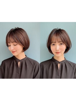 毛量調整や毛流れ・骨格を計算してカット♪イメチェンにもおすすめ[髪質改善カラー 縮毛矯正 掛川駅 掛川]