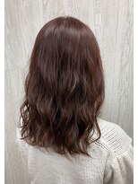 テーラヘアー 東金店(TELA HAIR)&nbsp;ピンクアッシュ×ゆるふわミディアム 【TELAHAIR】