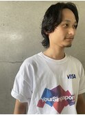 メンズウルフパーマ