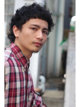 ブークル(boucle) カーリーマレットヘア