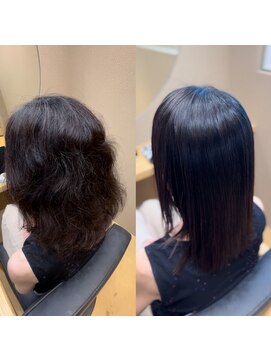 エダ 鎌倉(edA.) 髪質改善ストレート/縮毛矯正/小顔/ワンレン/40代/50代