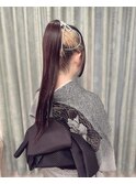 【Leonore】ストレートポニーテール