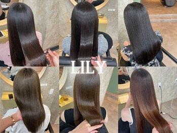 リリー(LILY)の写真/【ケアプロ取扱い◎】髪質改善サロン《LILY》繰り返すカラーによるダメージもしなやかで柔らかい髪質に♪