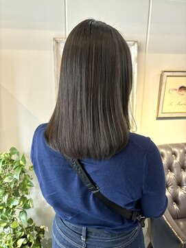 ヘアーデザイン シュシュ(hair design Chou Chou by Yone) ハイライト/グレージュ/バレイヤージュ/天神大名/髪質改善