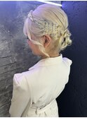 アレンジシニヨンボブアレンジエギョモリ