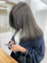 ヴェルダ 池袋店(verda)&nbsp;グレージュカラー/ブリーチなしダブルカラー/池袋駅