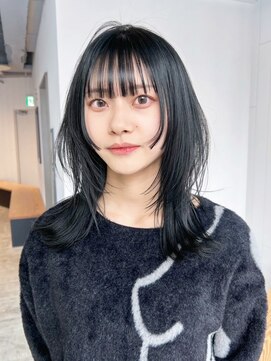 アイティーバイアルバム 下北沢店(IT by ALBUM) 顔周りレイヤーウルフレイヤーウルフカット_ba508401