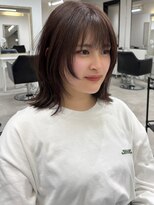 クレム 博多駅店(ChLem)&nbsp;ミディアム　レイヤー　髪質改善　艶カラー　博多美容室