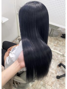 ハイエクステンション 京都駅前店(Hi-Extension) ネイビーブルー ★ mao_215