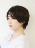 ハンサムショート/ニュアンスパーマ