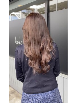 スリーク バイ ロイ 円町本店(sleek by roy) 8レベル透明感アッシュグレージュ。#ツヤ髪