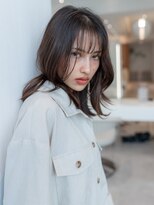 ドリップ バイ ハバナ 原宿(driP. by HAVANA)&nbsp;☆20代30代大人可愛い斜めバングレイヤーカットシルキーベージュ