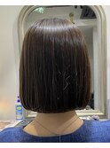 タイトストレート×ボブ