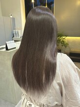 綺麗な女性は"髪の艶"が大切！[韓国/レイヤーカット/顔周り/髪質改善ストレート/前髪カット]