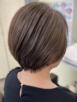 タヤ 相模大野店(TAYA)の写真/ショートヘアが得意なスタイリスト多数在籍！高度なカット技術で360°大人可愛いを創る☆