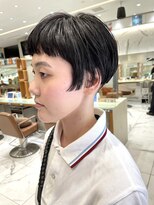 ピークアブー 原宿ハラカド(PEEK-A-BOO) 首が長く見えるショートボブ/before/after/PEEKABOO