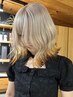 【人気No,2/デザイン重視】カット＋デザインダブルカラー＋3stepTr 