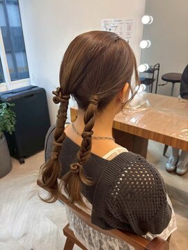 エメティ(Aimerty) ツインテールアレンジ♪