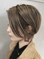 ジルチ ヘアー(Zilch hair)&nbsp;白髪ぼかし/白髪染め/ショートカット/40代50代/【北堀江】