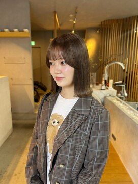 ミー(mii) 【ブリーチカラー】ミルクティーベージュ