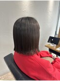 襟足が広がらないボブにしたい方へ