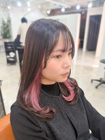 シーバイトリコ 市川(SEA by tricot)&nbsp;【インナーカラー】さくらピンク