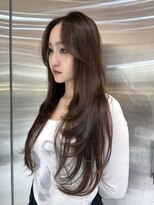 ルームバイシー 新宿(Loom. by Sea)&nbsp;□ 伸ばしかけヘア×ブリーチなしカラー ［髪質改善］