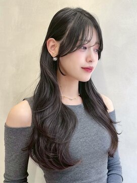 グローアイヴィ 大宮(GLROW IVY) ▼ワンホンレイヤーくびれヘア顔まわりカット