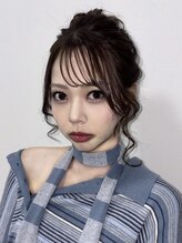 レイティ 丸の内 名古屋(Reity) スモーキーメイク+ふわふわアップヘア