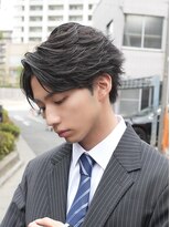 スキル 博多(SKILL)&nbsp;フェザーショートセンターパート/博多/SKILL/メンズカット
