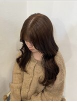エイチ(H) レイヤーボブヘアカラーバレイヤージュ50代くるみちゃんヘア