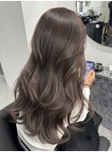 ブリーチなしダブルカラー☆ヘーゼルベージュ20代30代40代