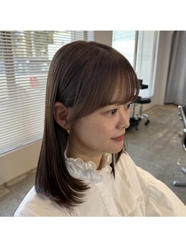 イエロ(yelo)の写真/第一印象は顔周りで決まる!丁寧なカウンセリングと髪質改善×似合わせで、扱いやすく美しいシルエットに。