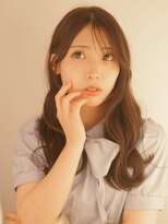 ベレッタ ネヤガワ(veretta. neyagawa)&nbsp;束感シースルー/柔らかカール/ミルクティーブラウン/フェミニン