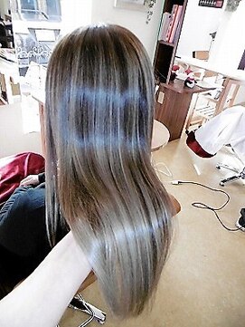 デザインヘアー ピアジェ 橿原店(DESIGN HAIR PIAGET) ☆外国人風カラー（傷みにくいブリーチ＋カラー）＋キララTR☆