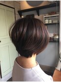 前下がりボブ