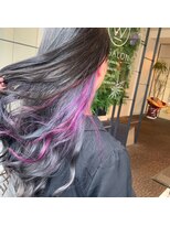 ダブル アンダーバー サロン(W_SALON) 【W_SALON 河原町】ポイントユニコーンカラー