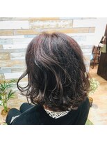 ハウオリ ヘアーワークス(Hauoli hair works)&nbsp;ハイライト×インナーカラー×ピンクヴァイオレット