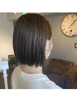 エワル(e'walu) ツヤっとラインボブ