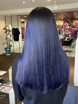 ダブル アンダーバー サロン(W_SALON) 【W_SALON 河原町】DEEPブルー/大人綺麗