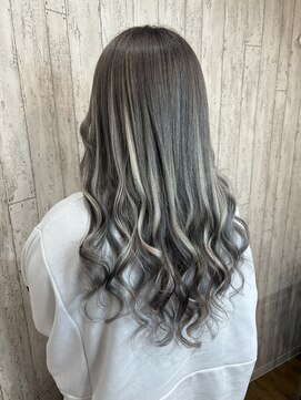 ラピス 新宿(Lapis) 【Lapis新宿】silver × highlight design by MALIA