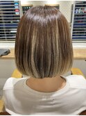 【EIGHT上尾】お客様スタイル_デザインカラーショート