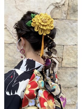 クレドガーデン 西新井店(CRED GARDEN) 成人式 卒業式 振袖 袴 ヘアセット/水引き/紐アレンジ/西新井X