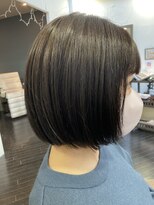 リジョイスヘア(REJOICE hair) 【REJOICE hair】ボブショート×アッシュカラー☆